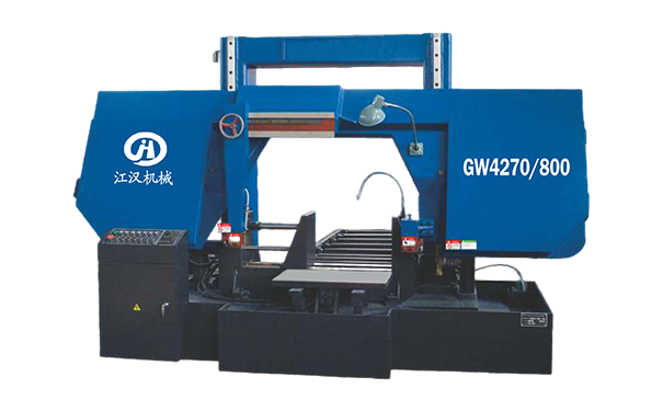 吉州GW4270/800双柱龙门卧式带锯床
